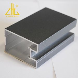 Fflworocarbon gorchuddio dyletswydd trwm agored ffrâm alwminiwm adeilad gwydrog llenfur proffil alwminiwm